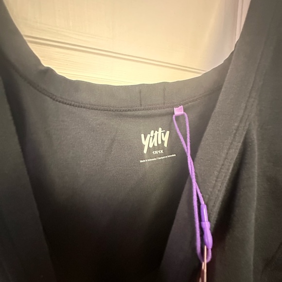 Yitty by Lizzo Fabletics NWT Sz 1X Body Butter Black Tank Dress Bodycon - Picture 8 of 12